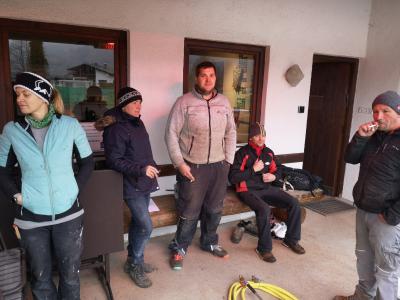 Platz herichten am 16.04.2022